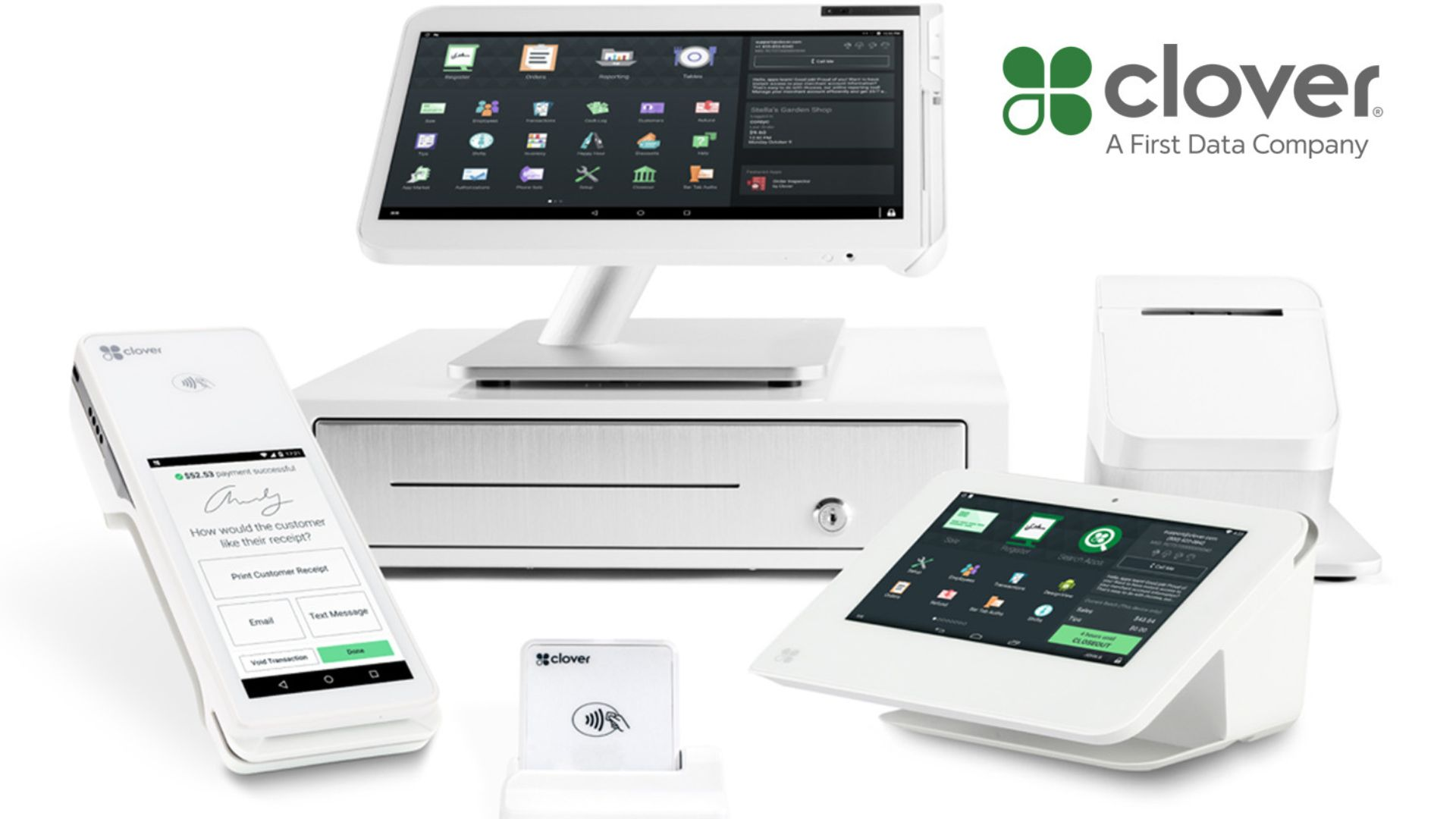 Clover POS system