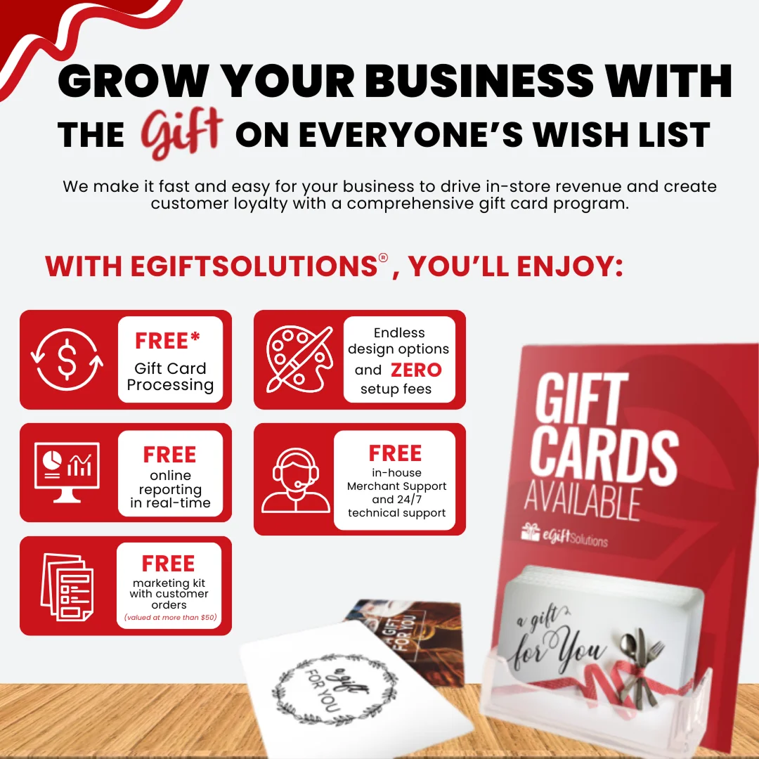 eGiftSolutions Gift Card Program