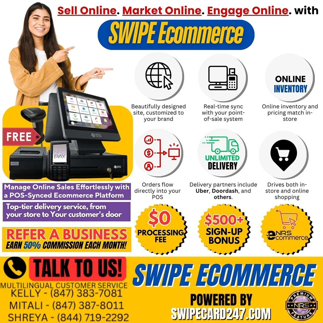 Swipe Ecommerce: POS-Synced Online Sales